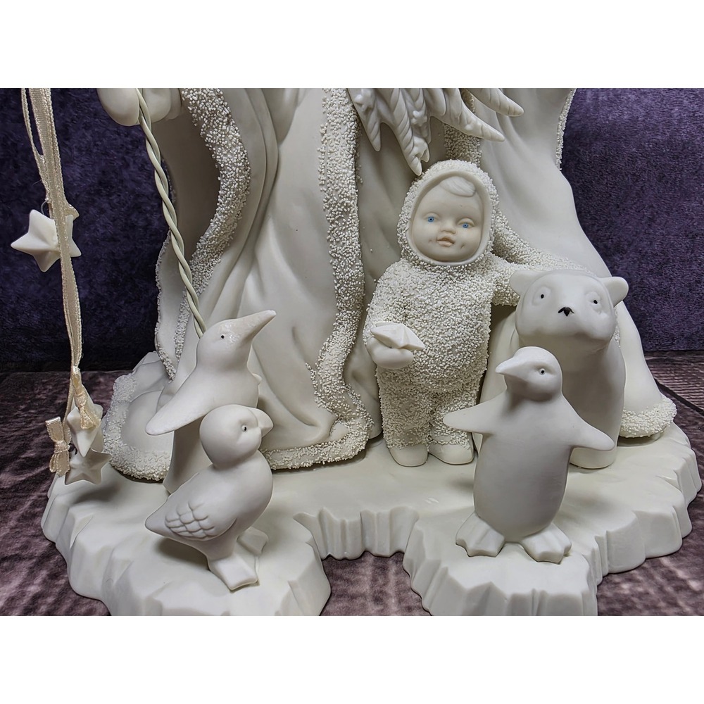 Department 56 Snowbabies "Jack Frost A Touch of Winter Magic Polar Bear Penguins - Picture 4 of 12